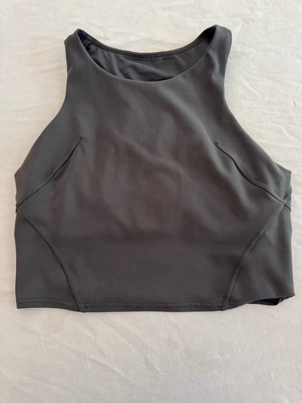 Lululemon Size 10 Training Tank Athletic Workout Top Built-In Bra